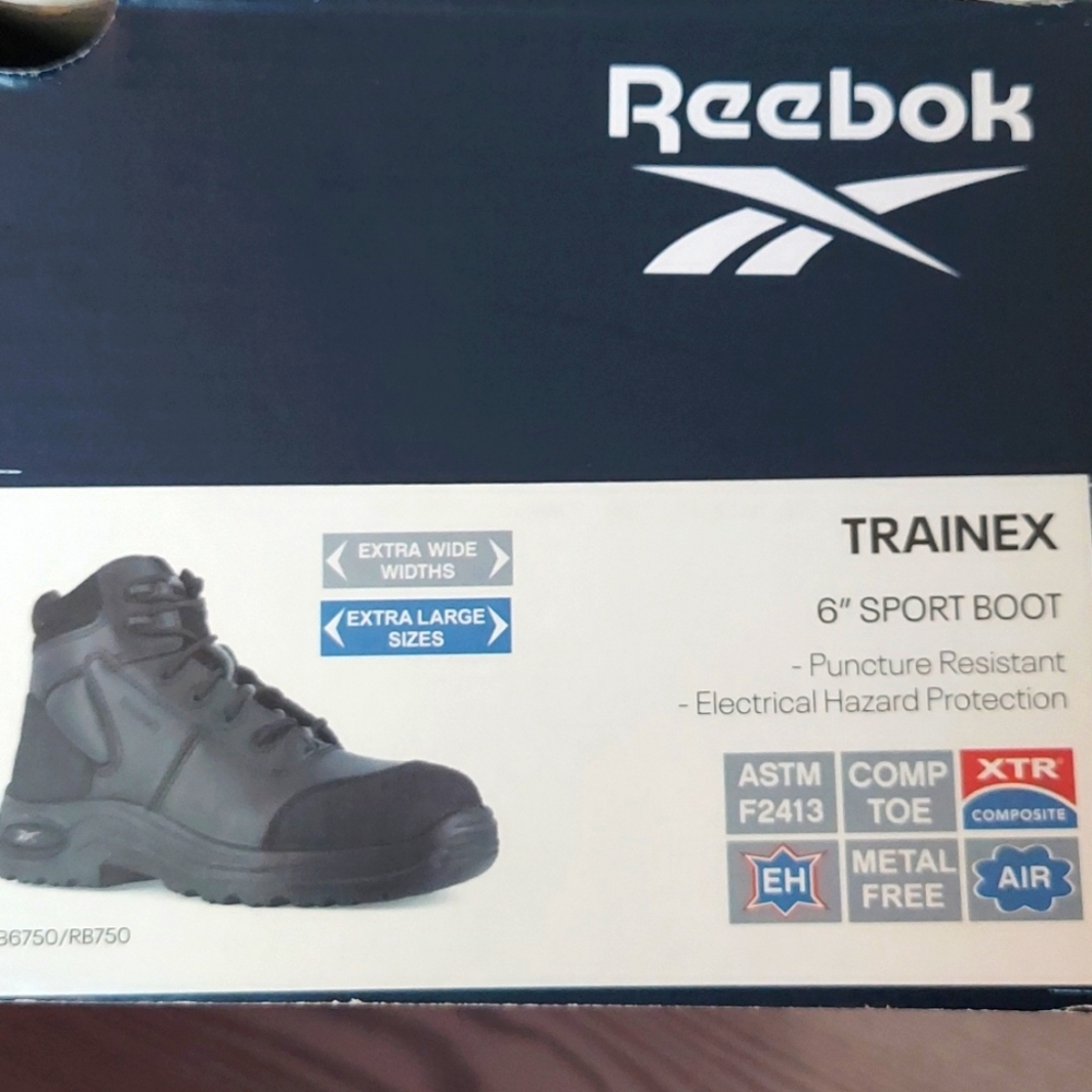 Reebok Trainex Composite Safety Toe Work Boots - Picture 2 of 12